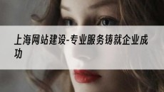 上海网站建设-专业服务铸就企业成功-专业网站建设