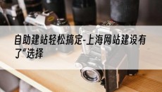 轻松搞定-上海网站建设有了“选择-自助建站