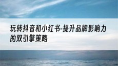 玩转抖音和小红书-提升品牌影响力的双引擎策略-抖音矩阵推广