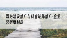 与抖音矩阵推广-企业营销新利器-网站建设推广