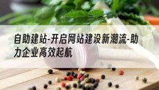 -开启网站建设新潮流-助力企业*起航-自助建站