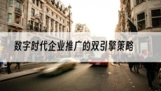 数字时代企业推广的双引擎策略-网站建设推广