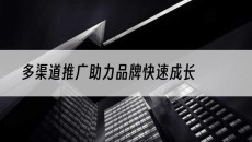 多渠道推广助力品牌快速成长-网站建设推广