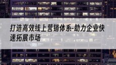 新疆打造*线上营销体系-助力企业快速拓展市场-网站建设推广